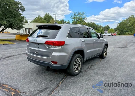 2014 Jep Grand Cher Silvr из США, поврежденный, VIN 1C4RJFBG9EC215996